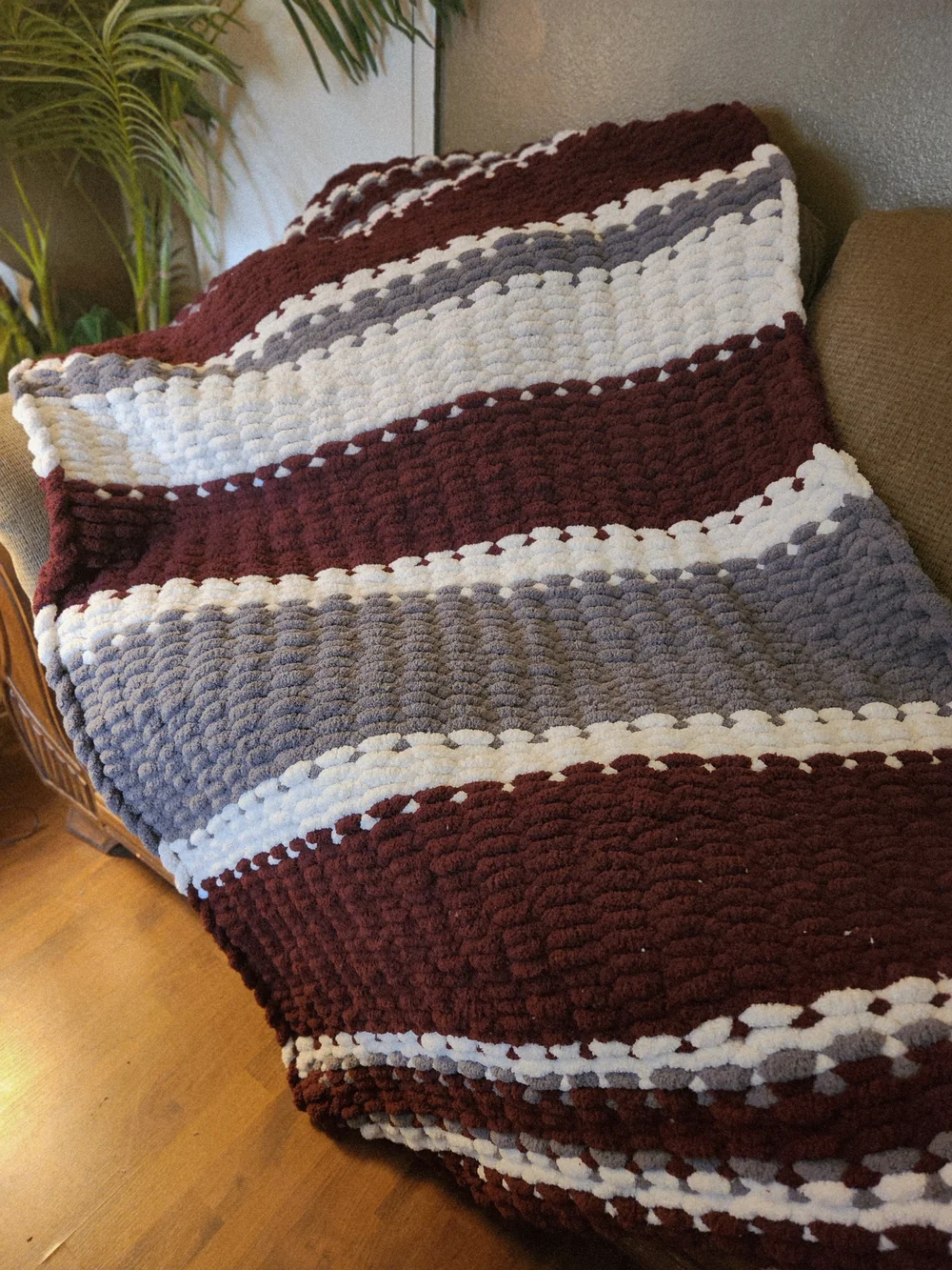 Cozy Chunky Throw Blanket